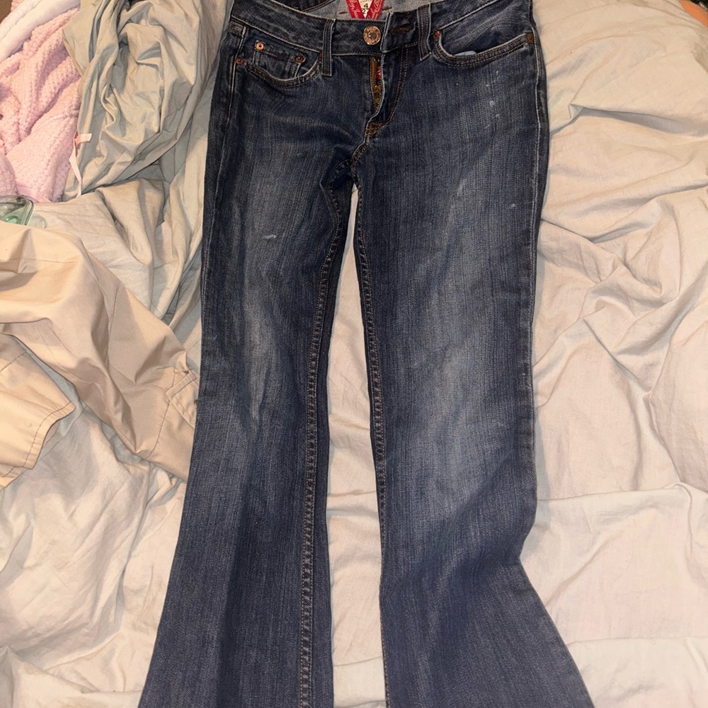 boot cut lucky you jeans vintage